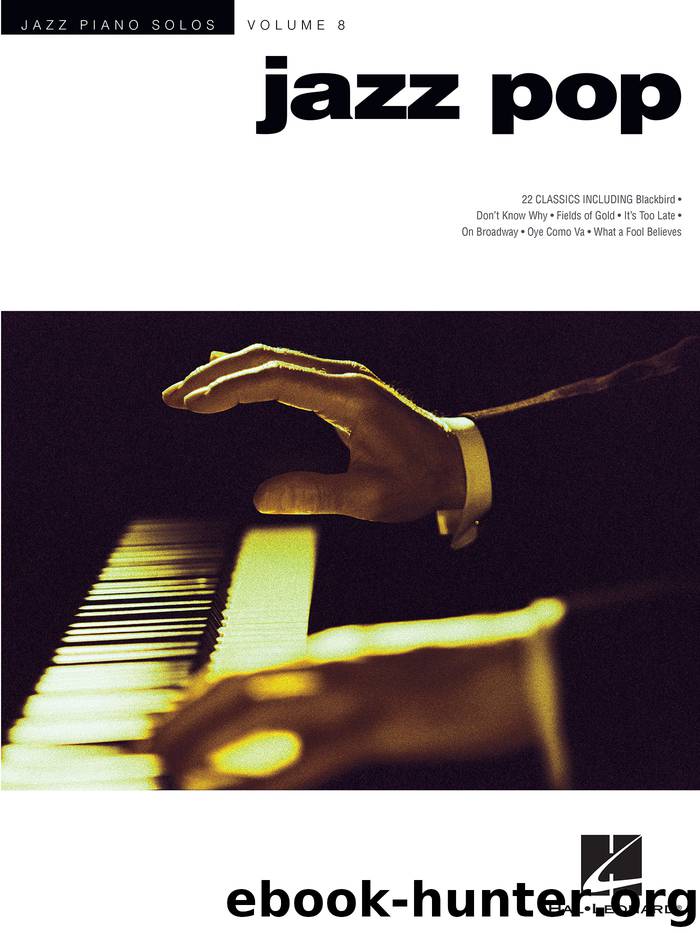 Jazz Pop Songbook by Hal Leonard Corp. Brent Edstrom
