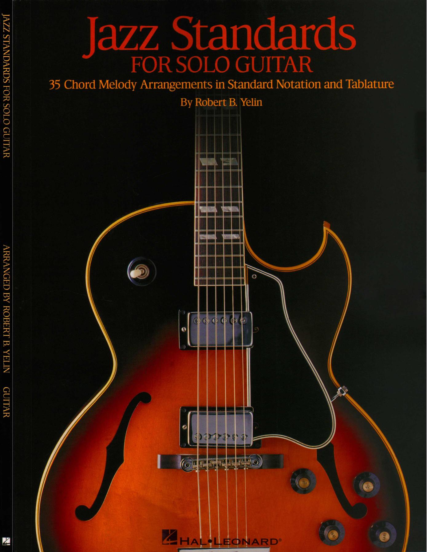 Jazz Standarts For Solo Guitar by Yelin Robert