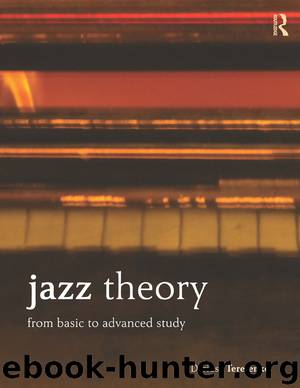 Jazz Theory by Terefenko Dariusz;