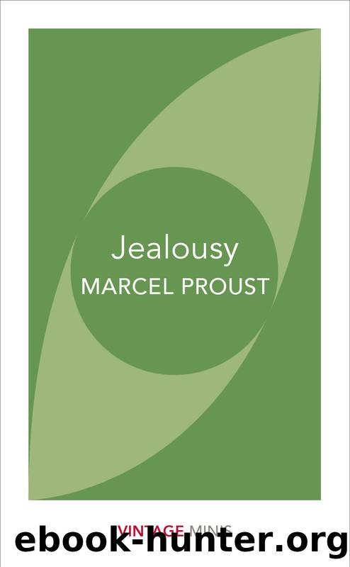 Jealousy by Marcel Proust