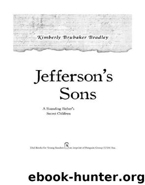 Jefferson's Sons by Kimberly Bradley