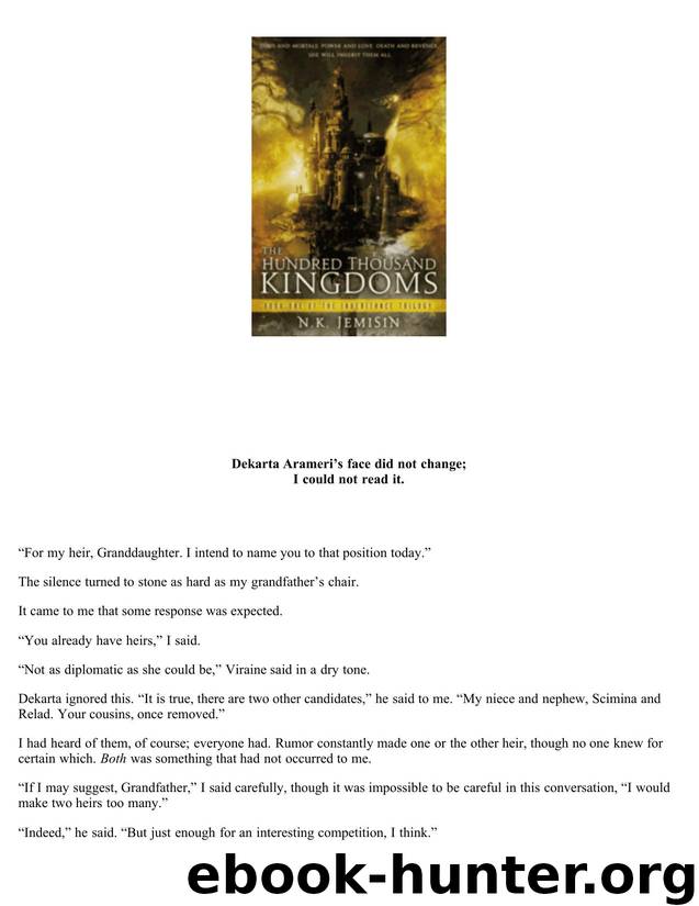 Jemisin, N.K - Inheritance 01 - The Hundred Thousand Kingdoms by Jemisin N.K