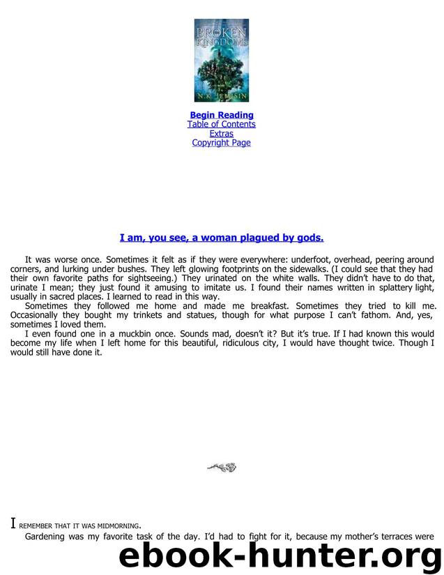 Jemisin, N.K - Inheritance 02 - The Broken Kingdoms by Jemisin N.K