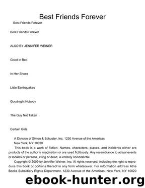 Jennifer Weiner by Best Friends Forever