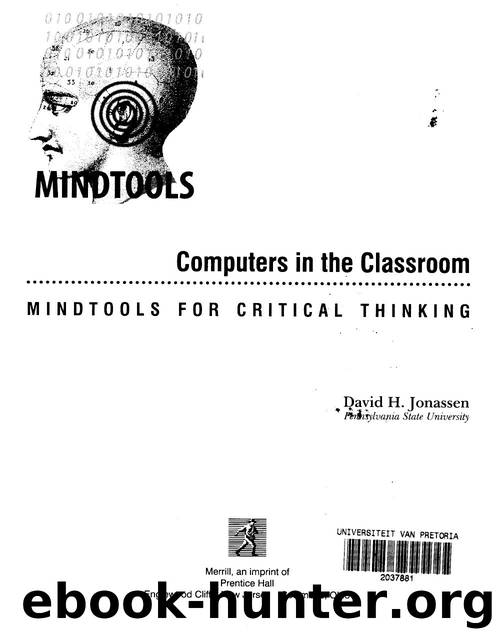 Jensen - Mindtools for Critical Thinking by Computers in the Classroom