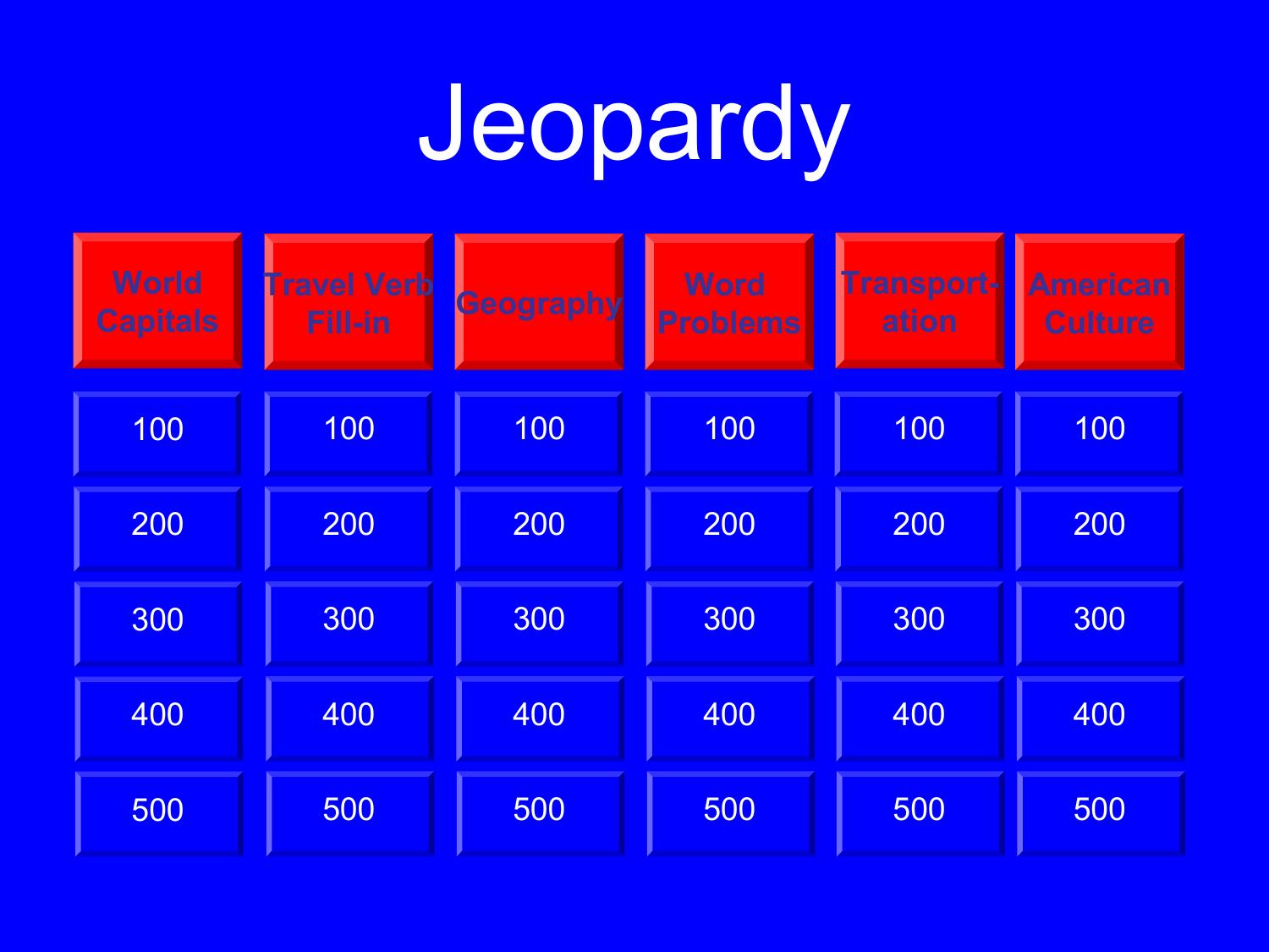 Jeopardy by karl heege