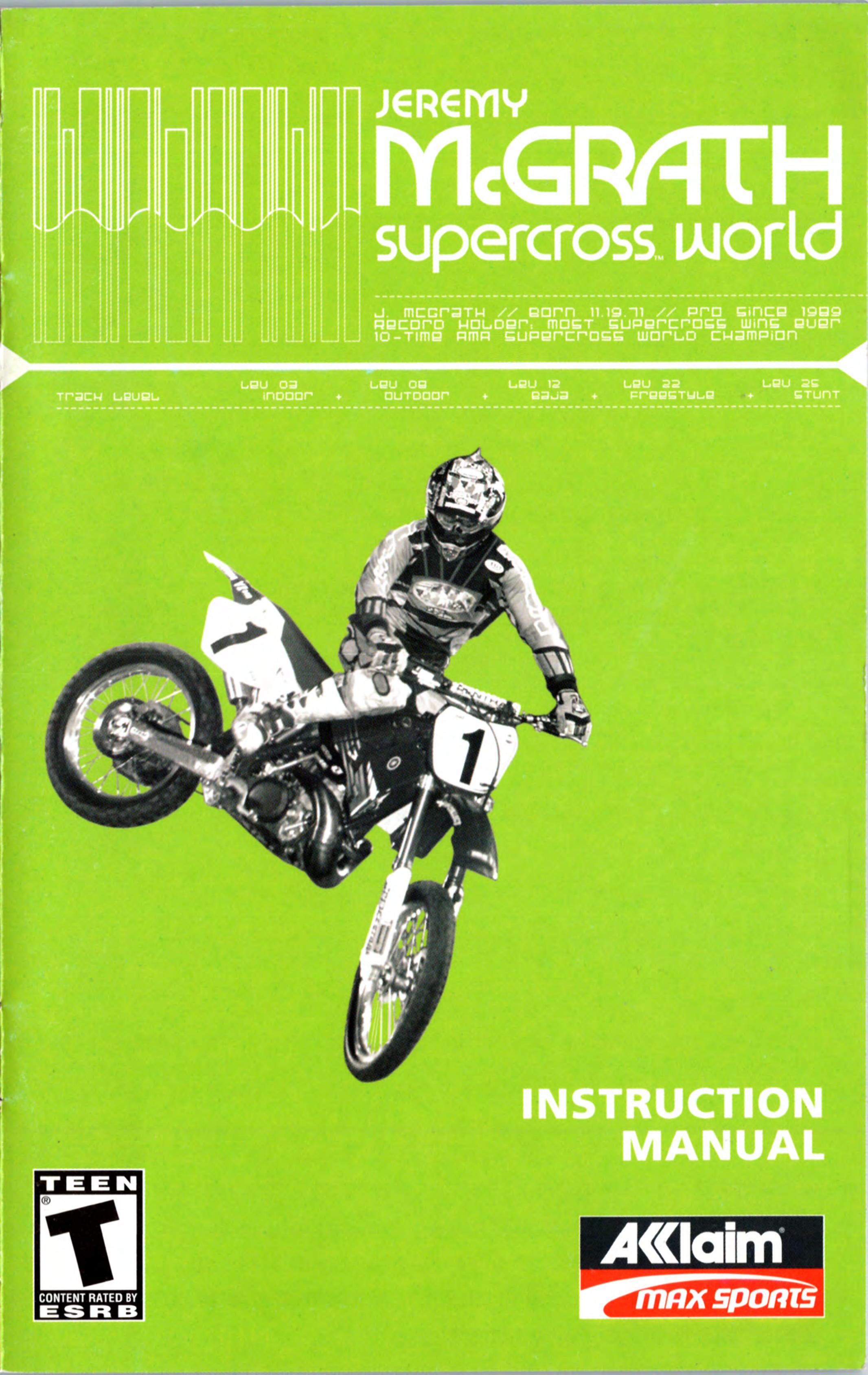 Jeremy McGrath Supecross World (USA) by Jonathan Grimm