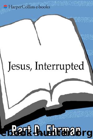 Jesus Interrupted by Bart D. Ehrman
