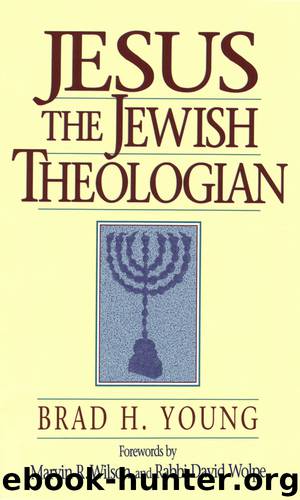 Jesus the Jewish Theologian by Brad H. Young