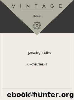 Jewelry Talks by Richard Klein