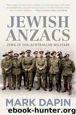 Jewish Anzacs by Mark Dapin