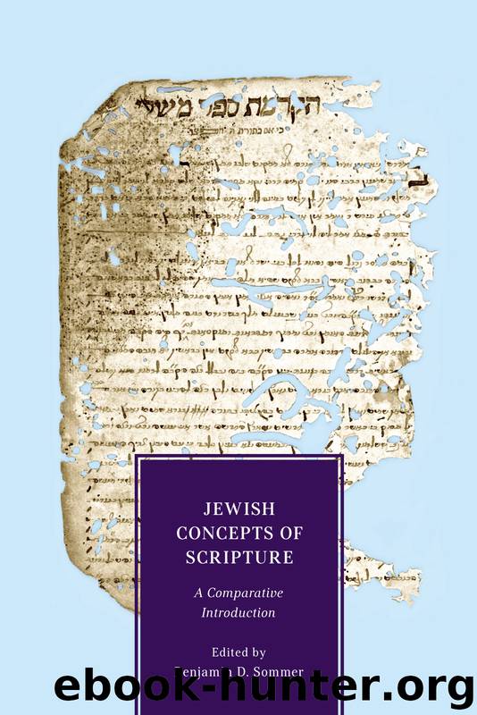 Jewish Concepts of Scripture by Sommer Benjamin D.;
