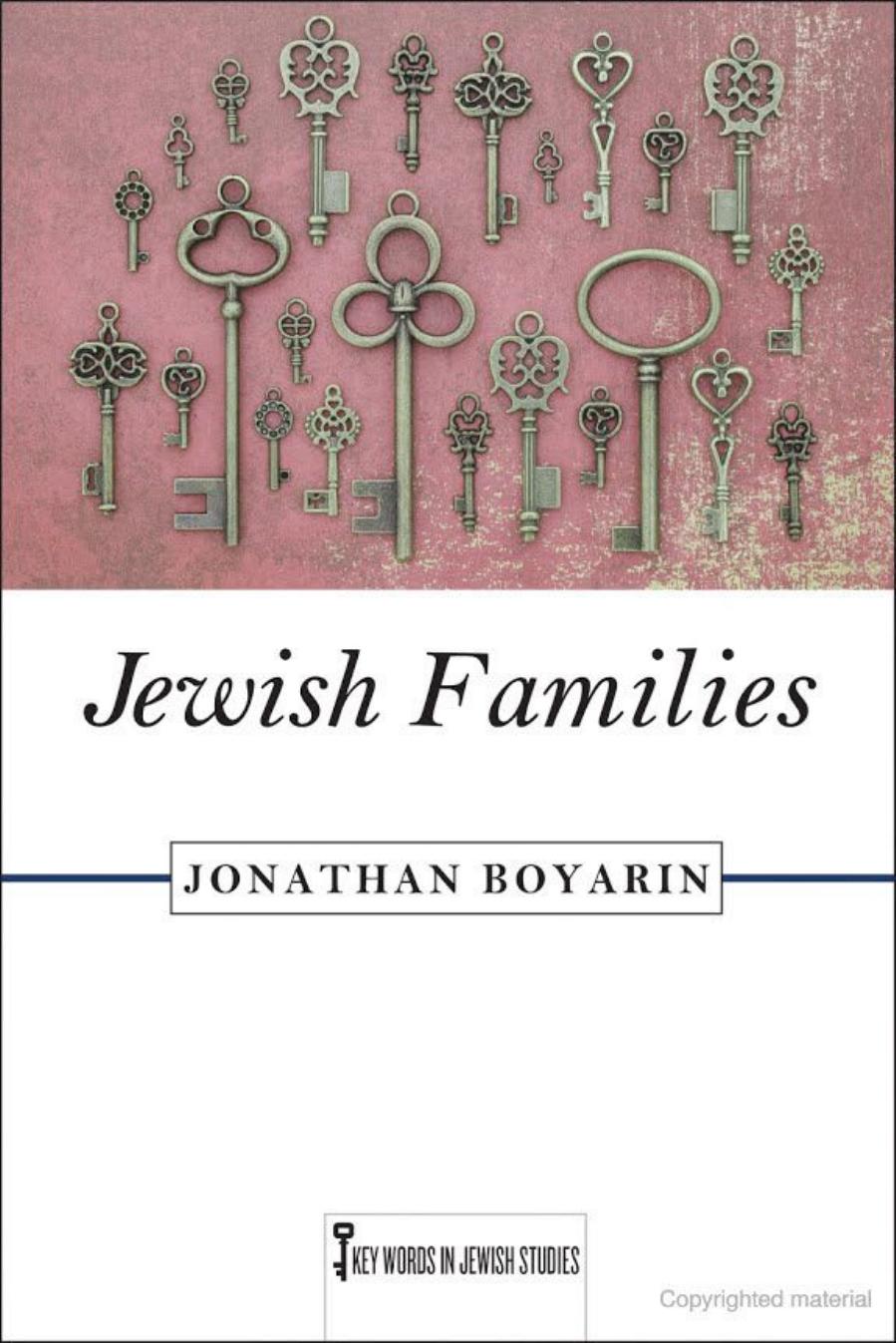 Jewish Families by Jonathan Boyarin