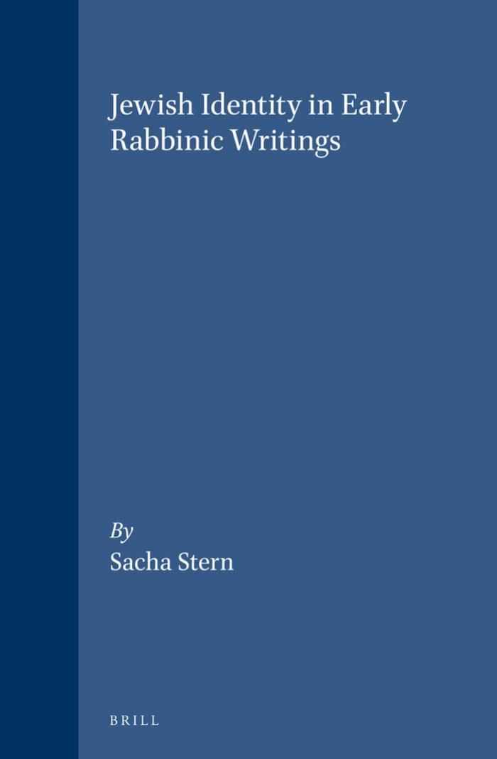 Jewish Identity in Early Rabbinic Writings by Stern