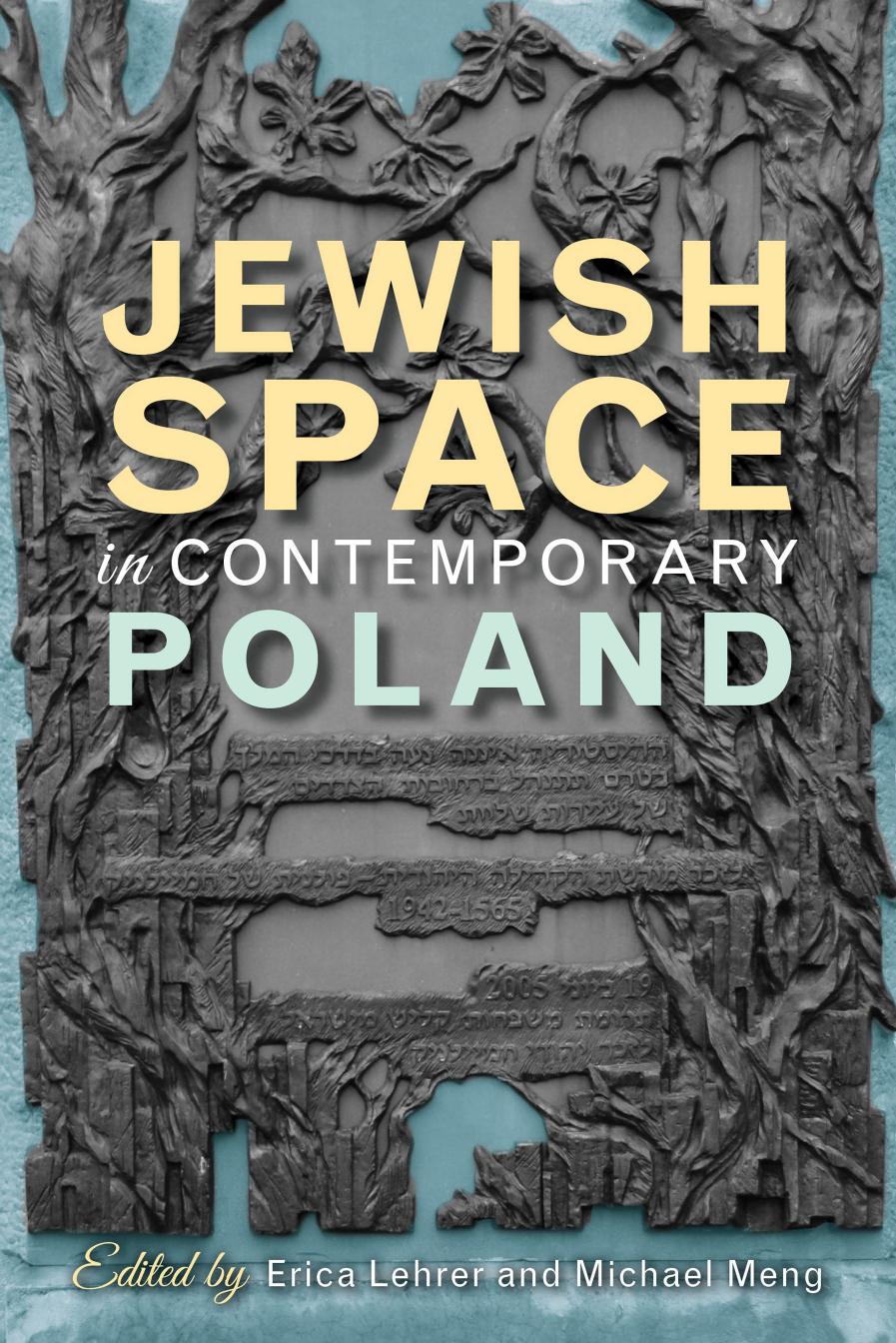 Jewish Space in Contemporary Poland by Erica Lehrer; Michael Meng