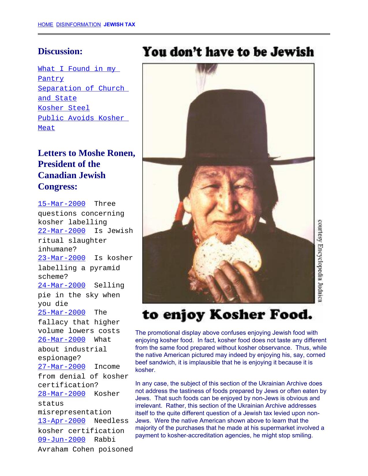 Jewish Tax: Directory by Unknown