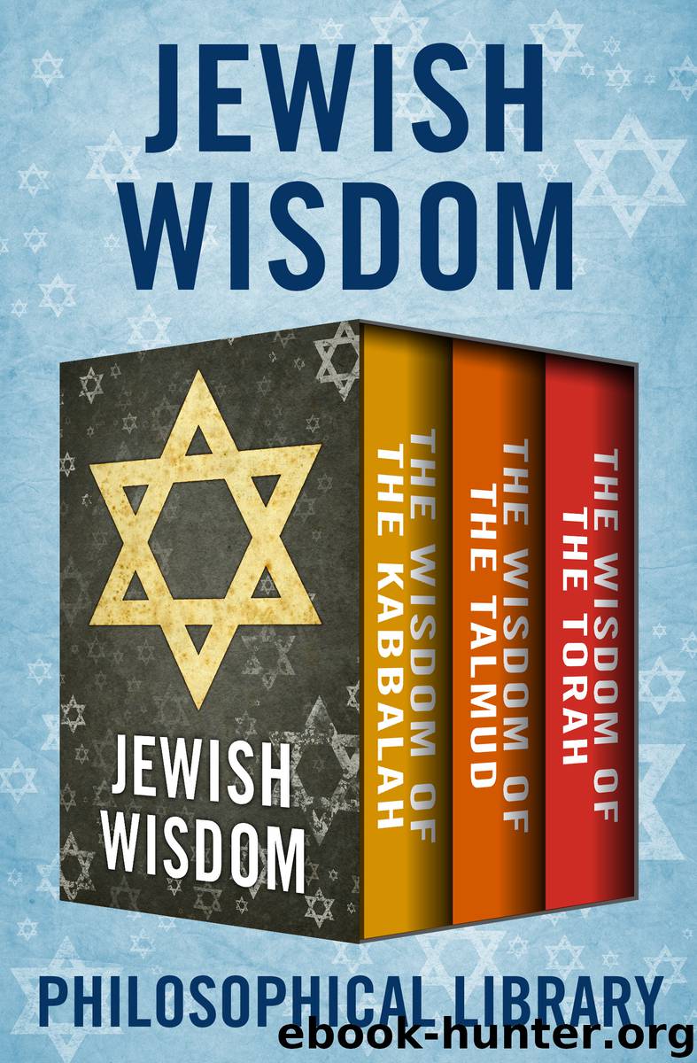 Jewish Wisdom by Philosophical Library