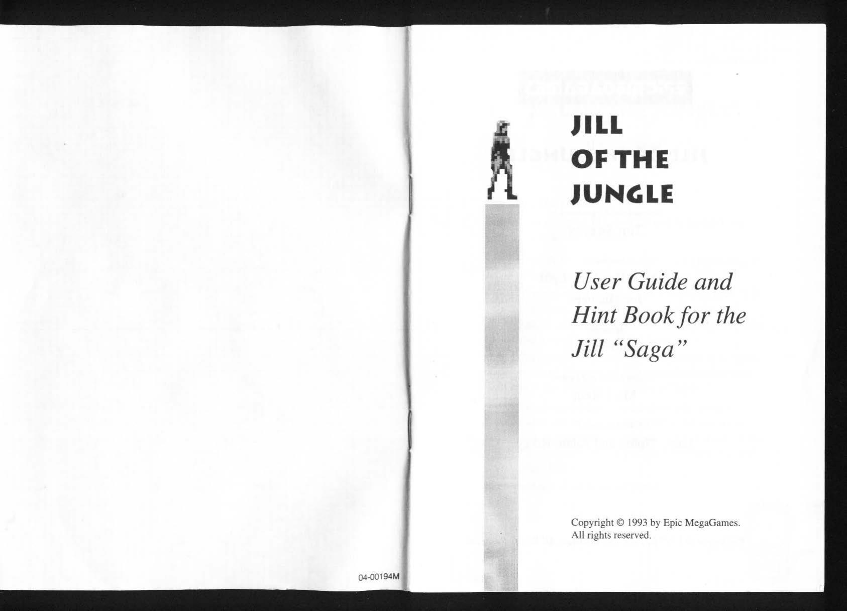 Jill of the Jungle by Jill Saves the Prince (1992)