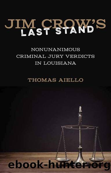 Jim Crow's Last Stand by Thomas Aiello