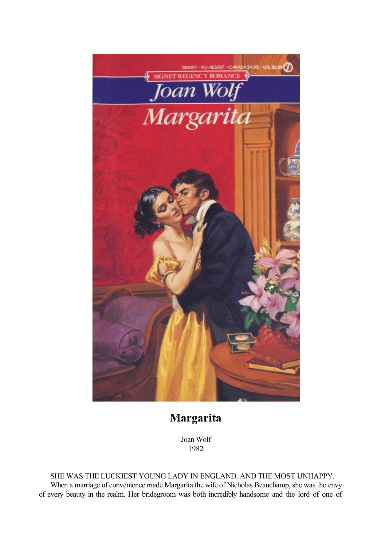 Joan Wolf by Margarita