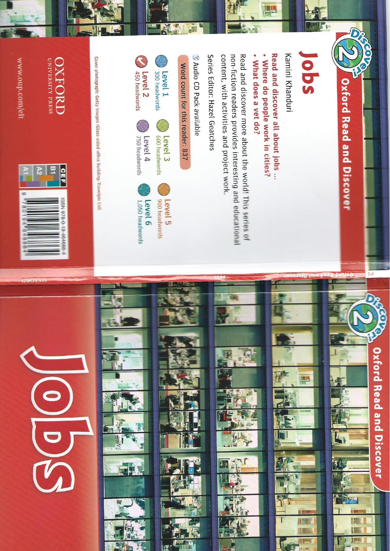 Jobs. Oxford Read and Discover. Level 2 by Khanduri Kamini