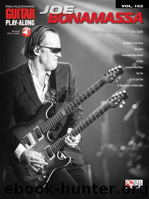 Joe Bonamassa: Guitar Play-Along Volume 152 (Hal Leonard Guitar Play-Along) by Joe Bonamassa