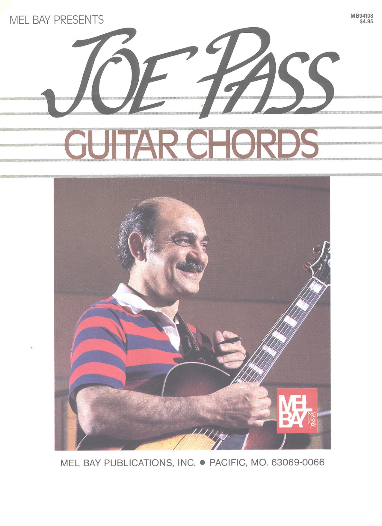 Joe Pass by Guitar Chords (Mel Bay)