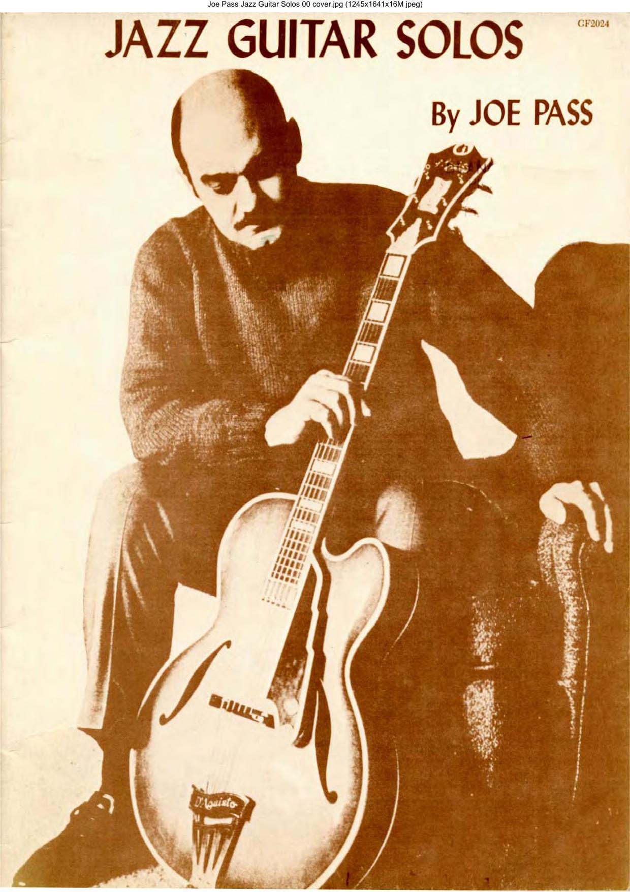Joe Pass by Jazz Guitar Solos V6
