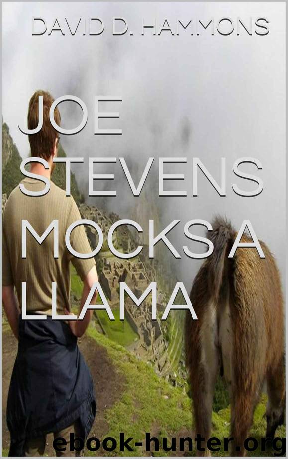 Joe Stevens Mocks a Llama by David D Hammons