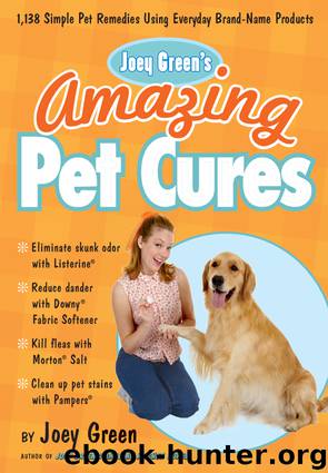 Joey Green's Amazing Pet Cures by Joey Green