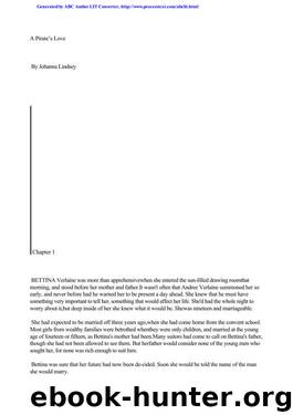 Johanna Lindsey by A Pirate's Love