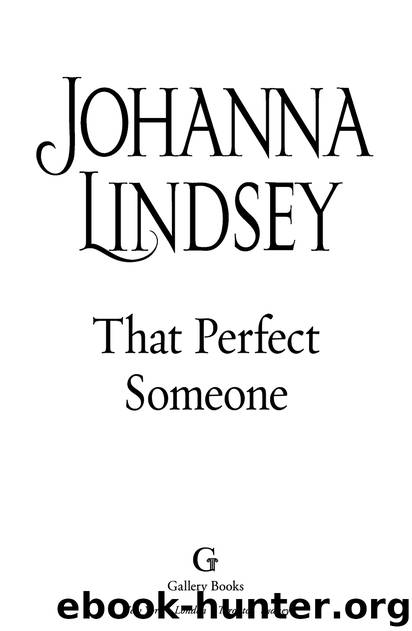 Johanna Lindsey by That Perfect Someone