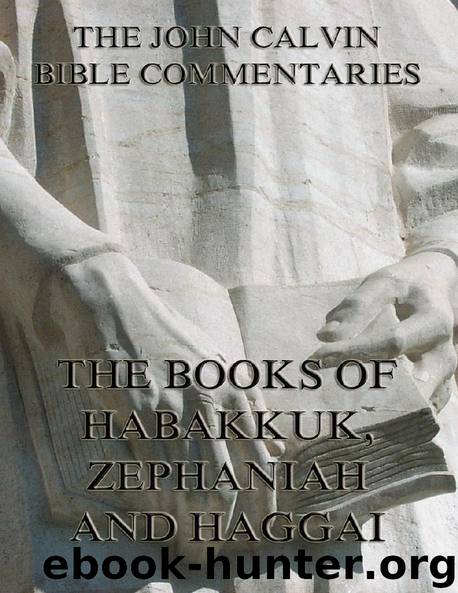 John Calvin's Commentaries On Habakkuk, Zephaniah, Haggai by John Calvin