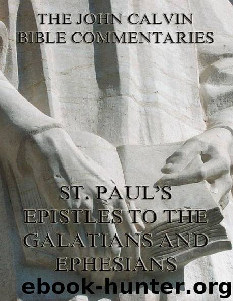 John Calvin's Commentaries On St. Paul's Epistles To The Galatians And Ephesians by John Calvin