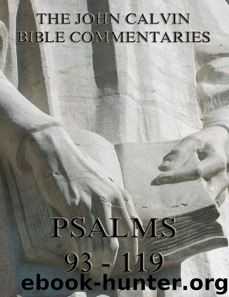 John Calvin's Commentaries On The Psalms 93 - 119 by John Calvin