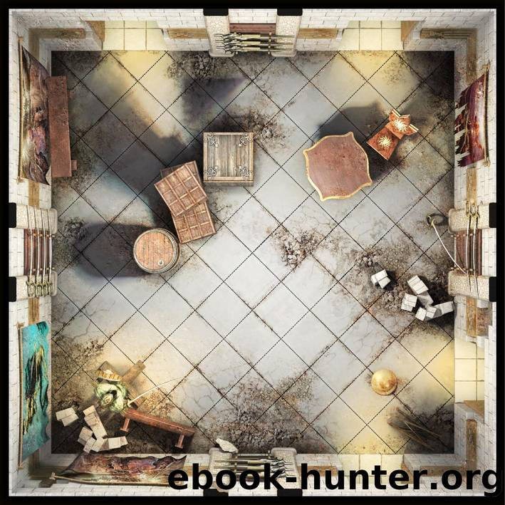 John Carter of Mars by Ruins of Korad Tile Set Rooms Large Tiles