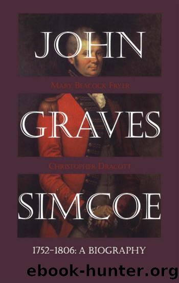 John Graves Simcoe, 1752-1806 by Mary Beacock Fryer