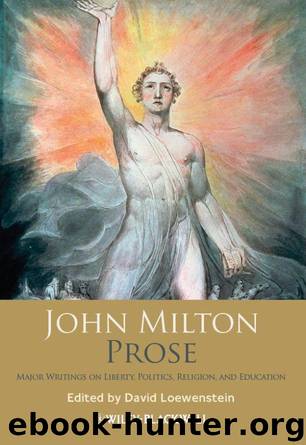 John Milton Prose: Major Writings on Liberty, Politics, Religion, and Education by Milton John