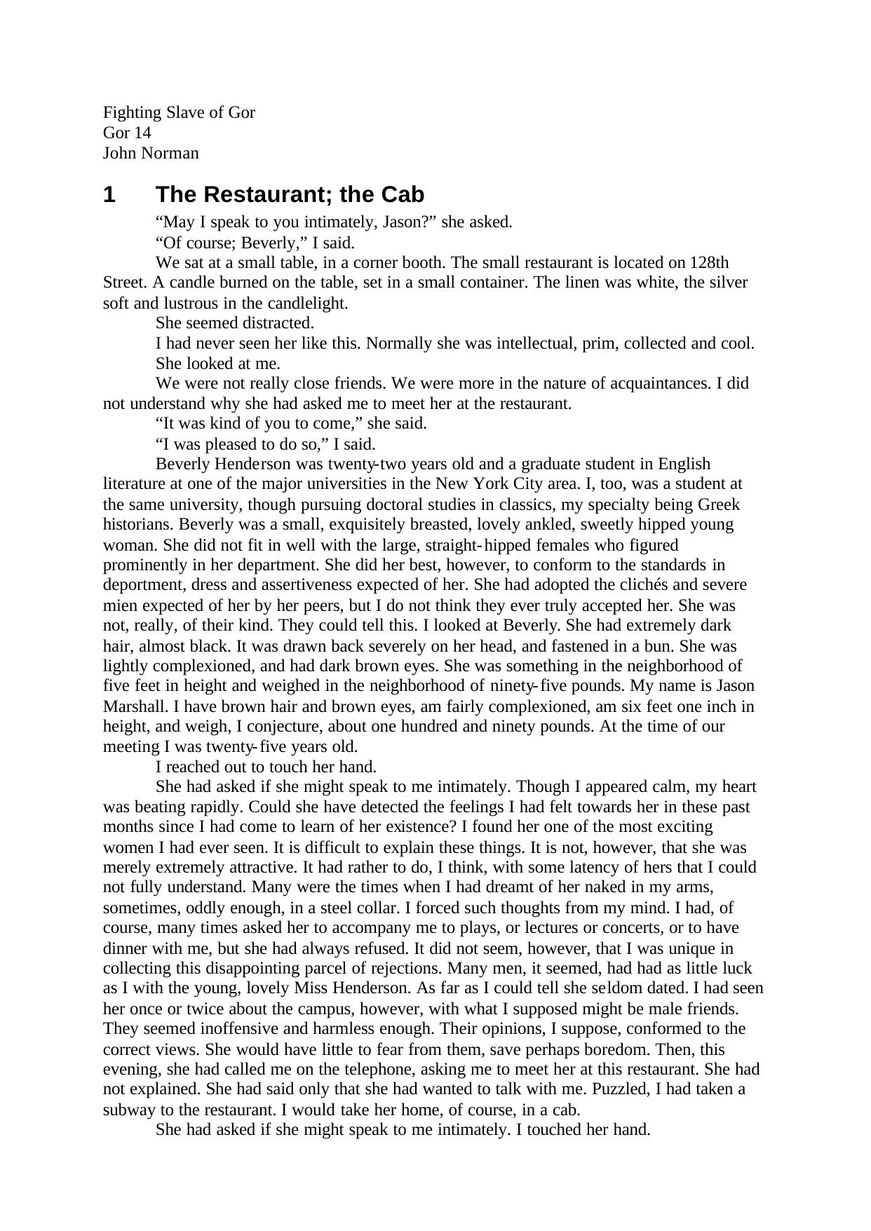 John Norman - 14 - Fighting Slave of Gor.html by Ferry