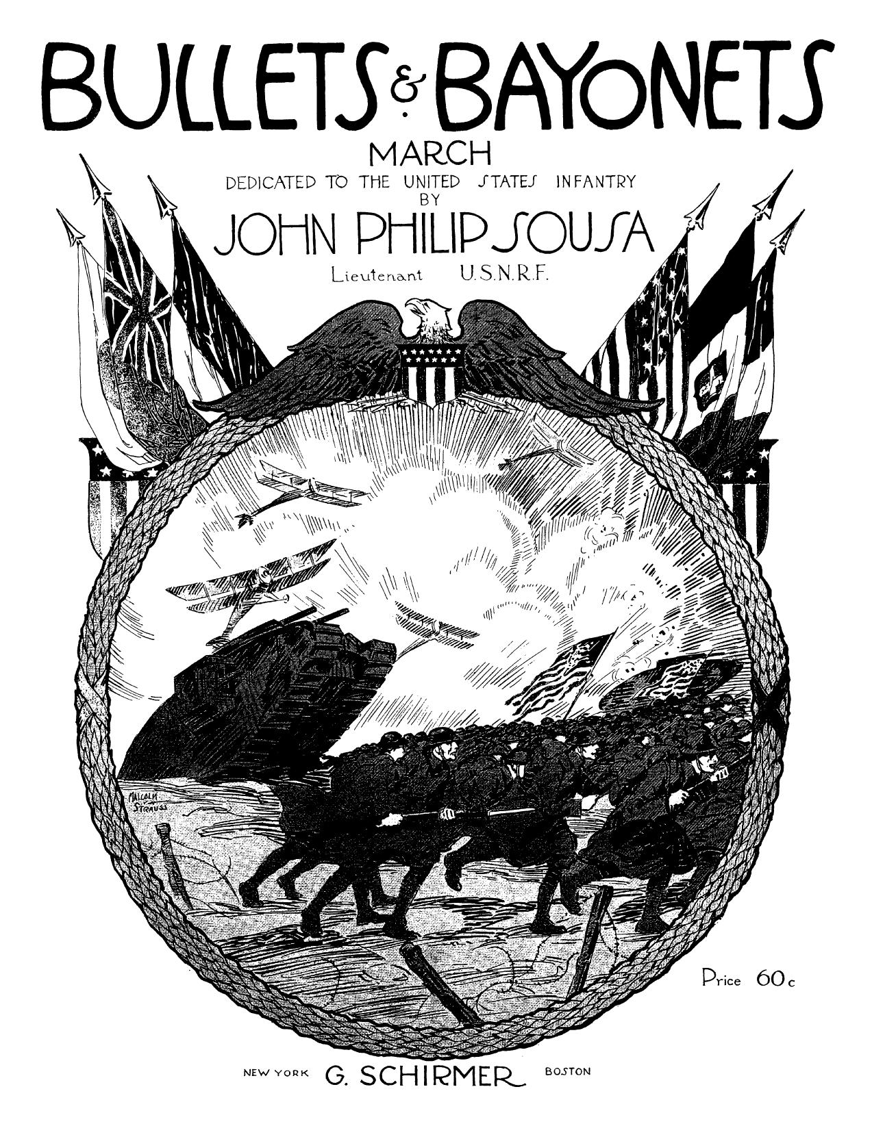 John Philip Sousa by Bullets & Bayonets (1919)