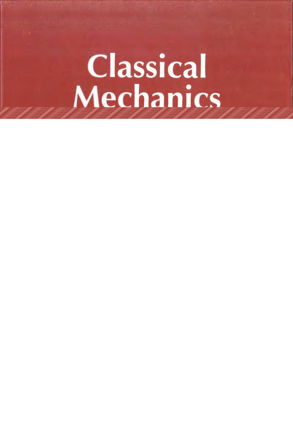 John R. Taylor by Classical Mechanics-University Science Books (2005)