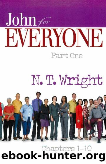 John for Everyone, Part 1: Chapters 1-10 by N. T. Wright