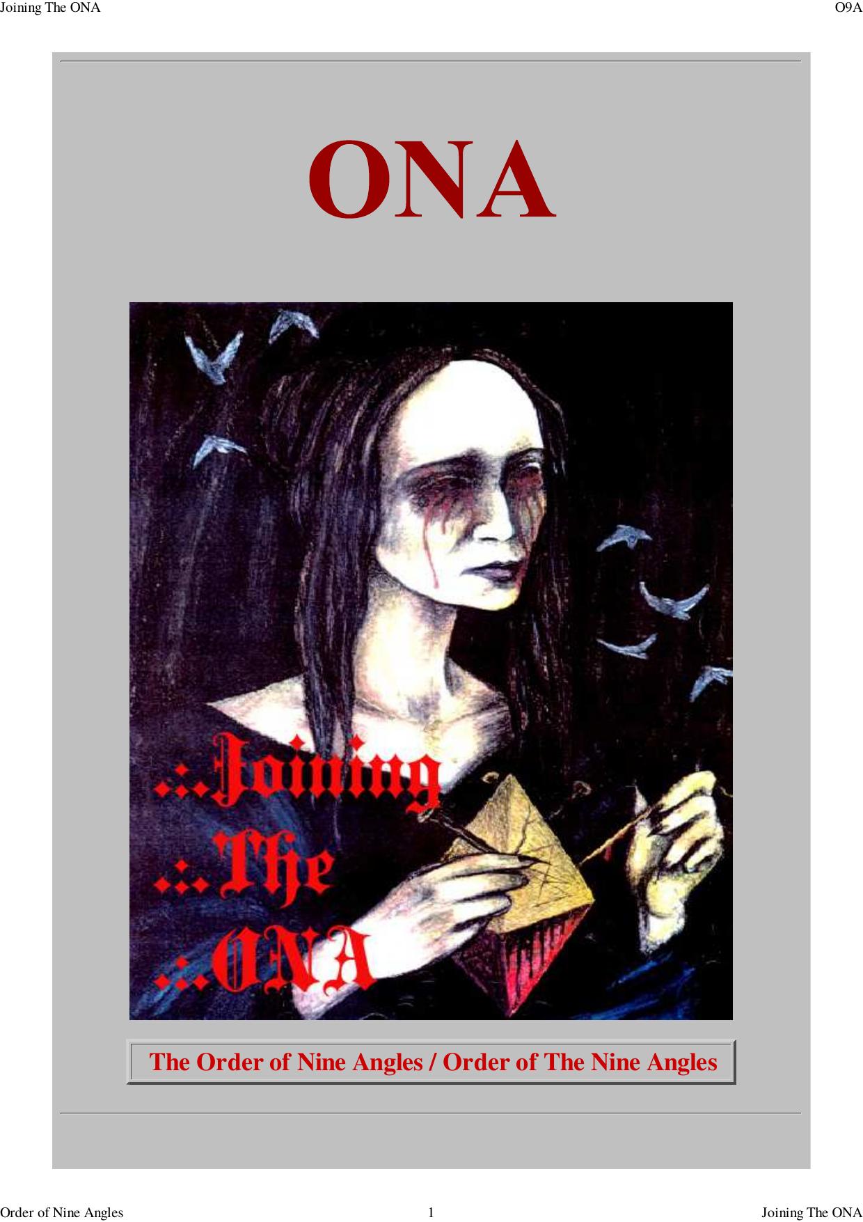 Joining The ONA by NXS