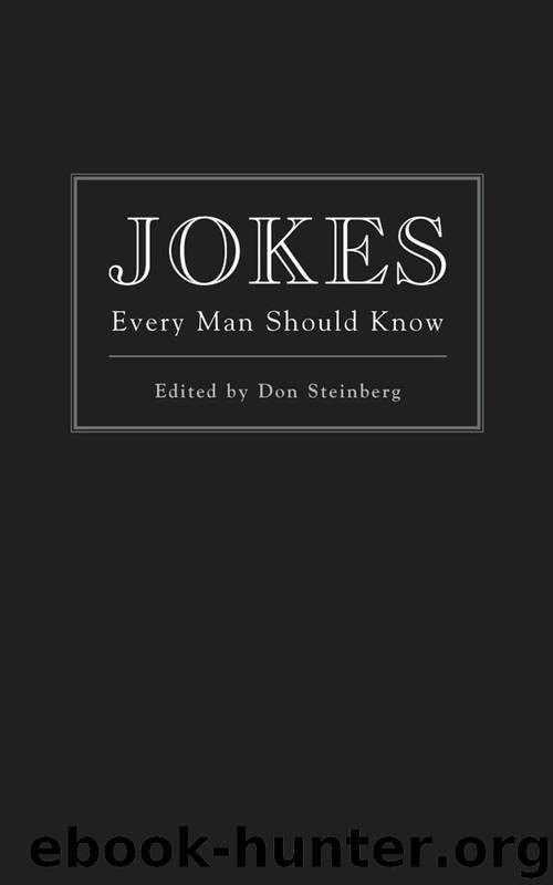 Jokes Every Man Should Know by Don Steinberg