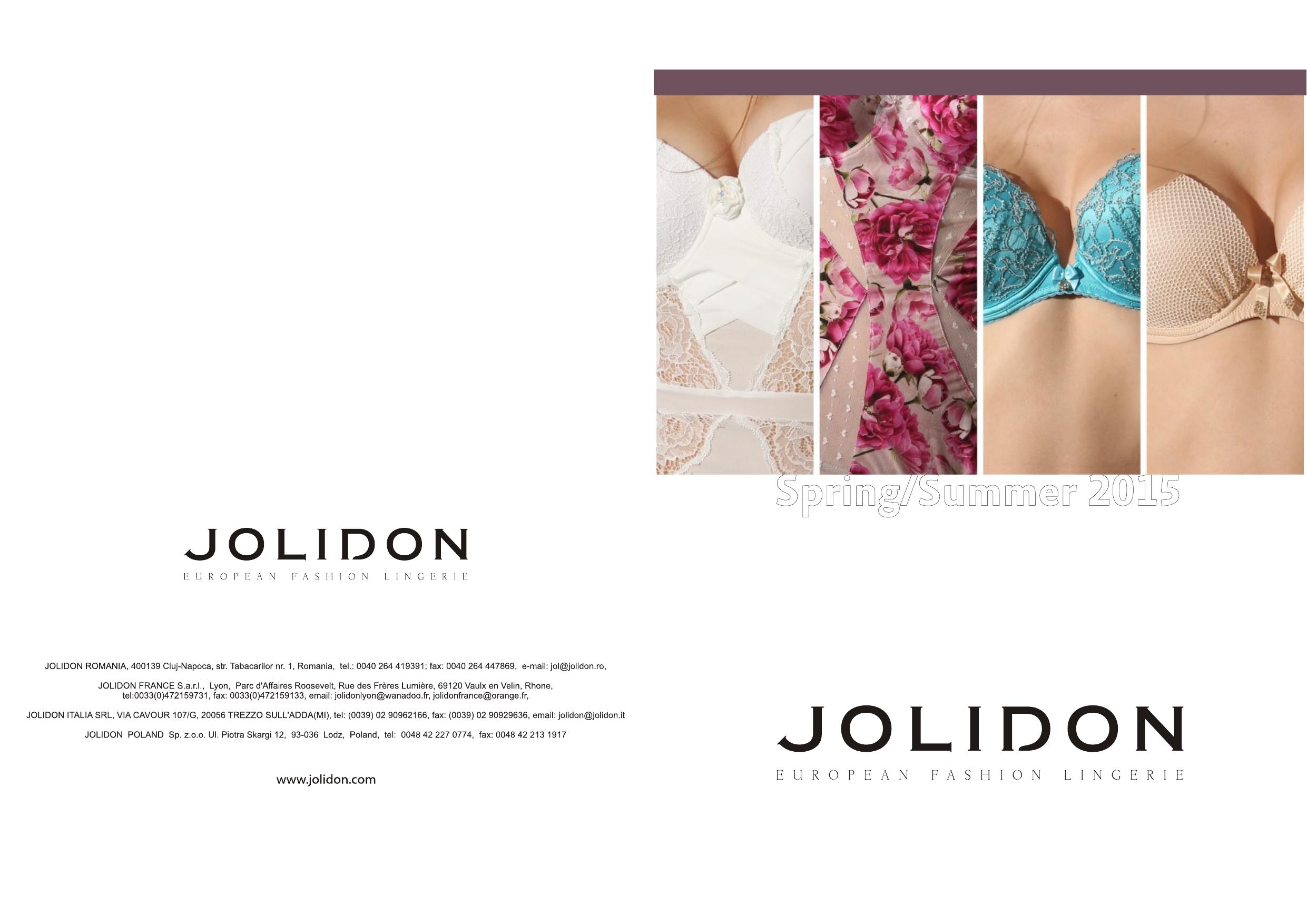 Jolidon - Lingerie Collection Spring-Summer 2015 by Unknow