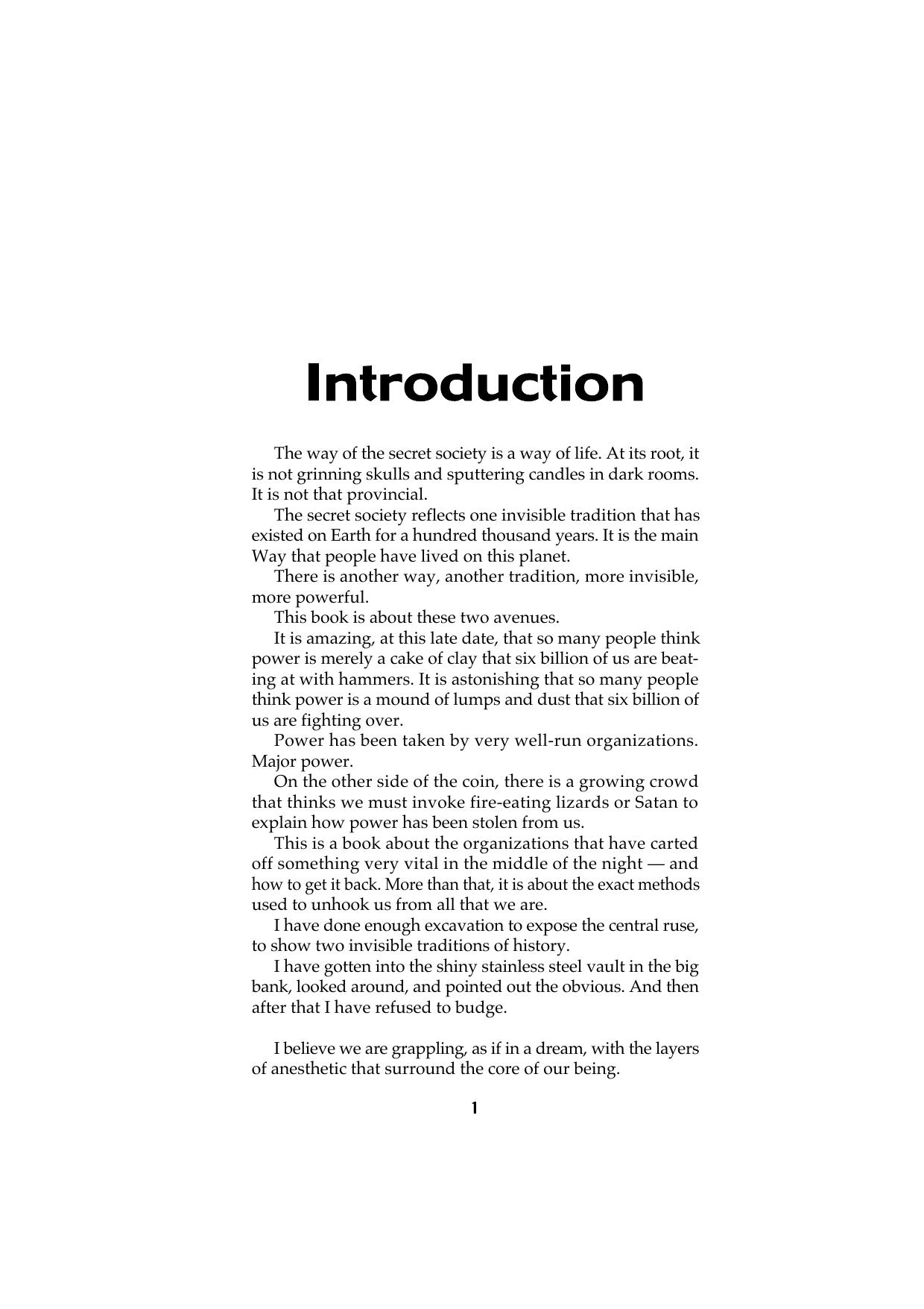 Jon Rappoport - The Secret Behind Secret Societies, Volume 1 by Liberation of the Planet