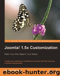 Joomla! 1.5x Customization by Daniel Chapman
