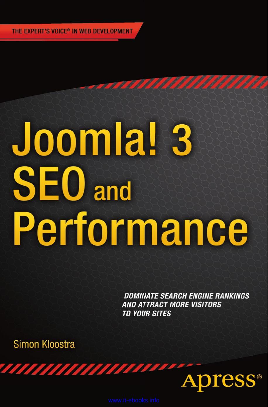 Joomla! 3 SEO and Performance by Simon Kloostra
