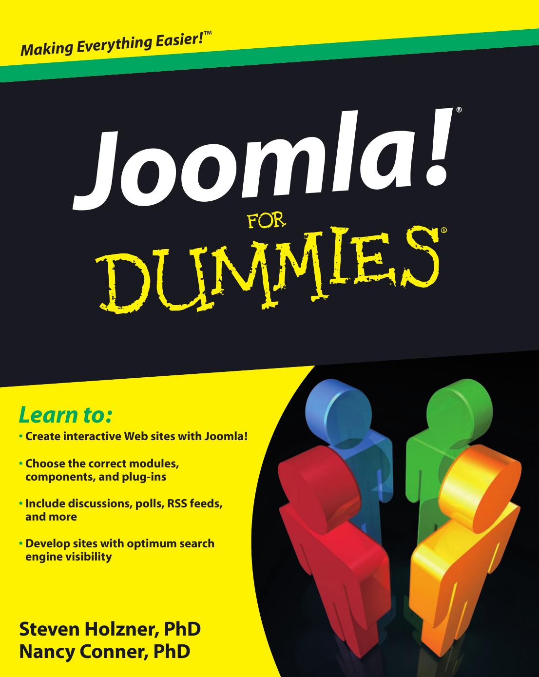 Joomla! For Dummies (For Dummies (Computer Tech)) by Steve Holzner Ph.D. Nancy Conner