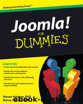 Joomla! For Dummies by Steven Holzner & Nancy Conner